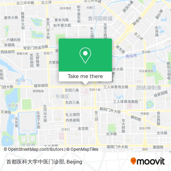 首都医科大学中医门诊部 map
