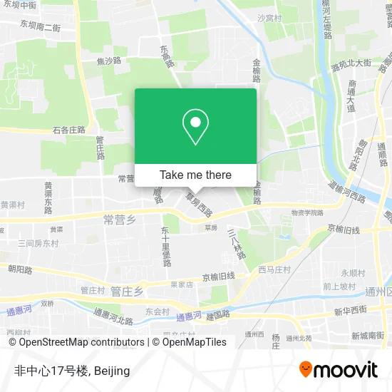 非中心17号楼 map