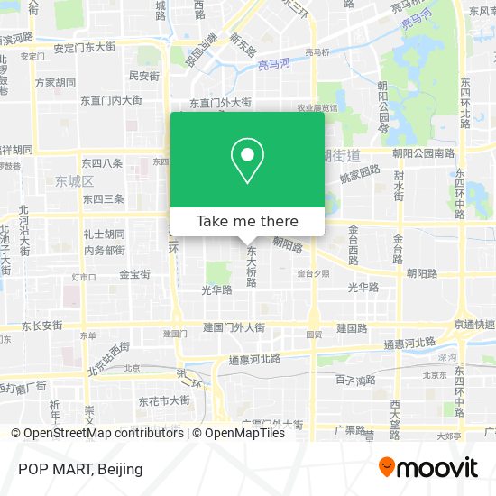 POP MART map