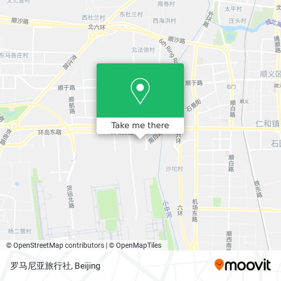 罗马尼亚旅行社 map