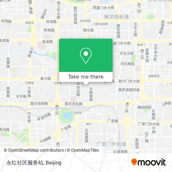 永红社区服务站 map