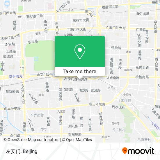 左安门 map
