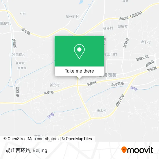 胡庄西环路 map