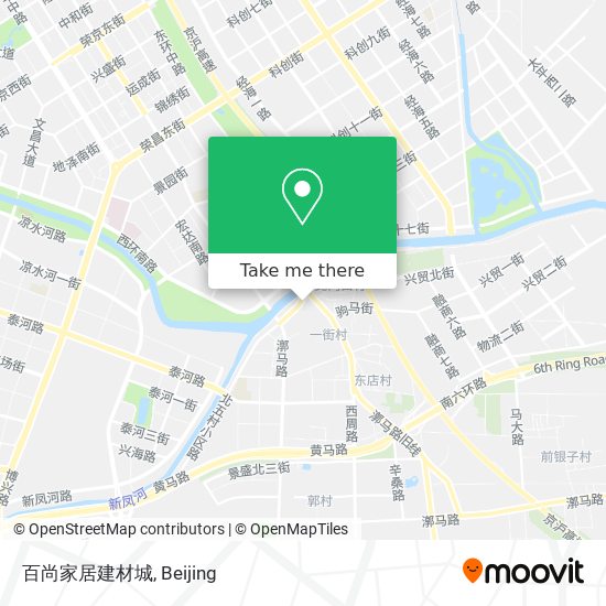 百尚家居建材城 map