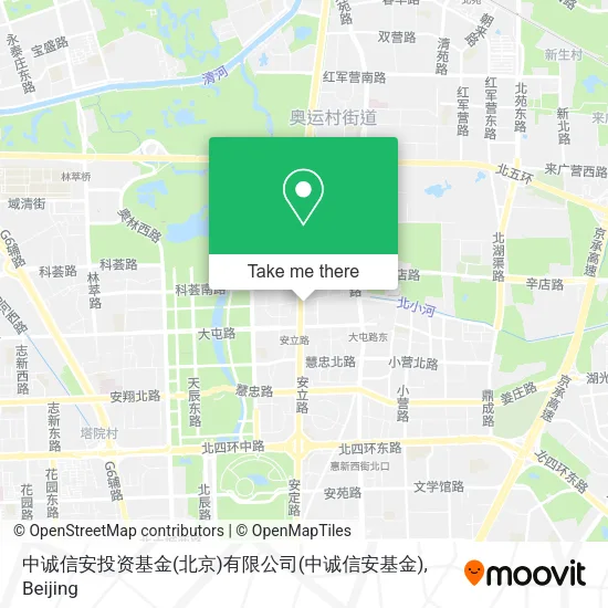 中诚信安投资基金(北京)有限公司(中诚信安基金) map