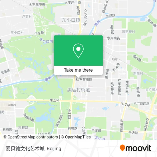 爱贝德文化艺术城 map