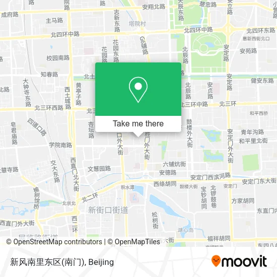 新风南里东区(南门) map