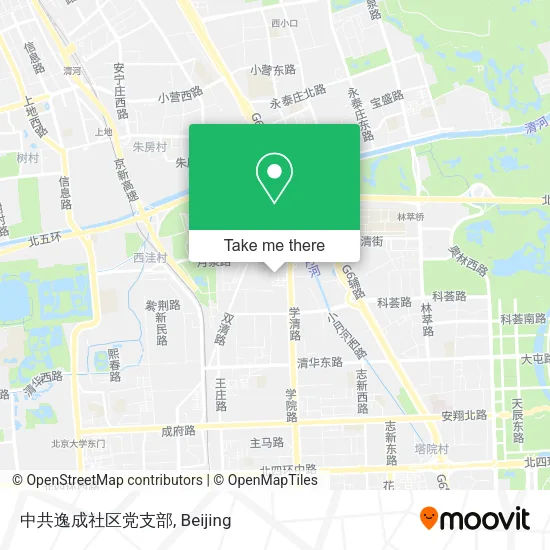中共逸成社区党支部 map