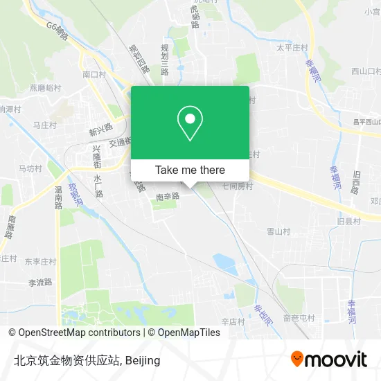 北京筑金物资供应站 map