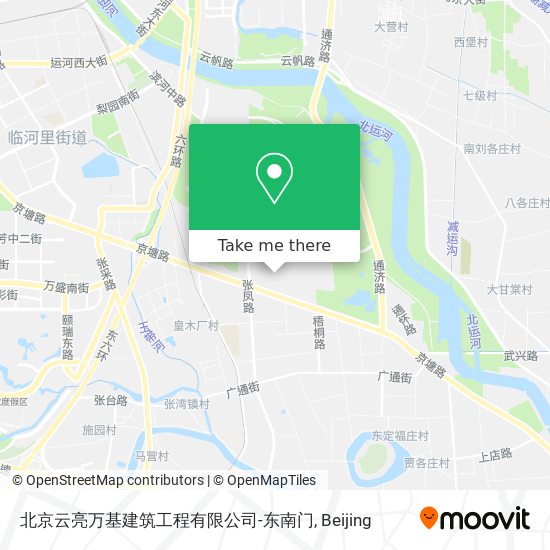 北京云亮万基建筑工程有限公司-东南门 map