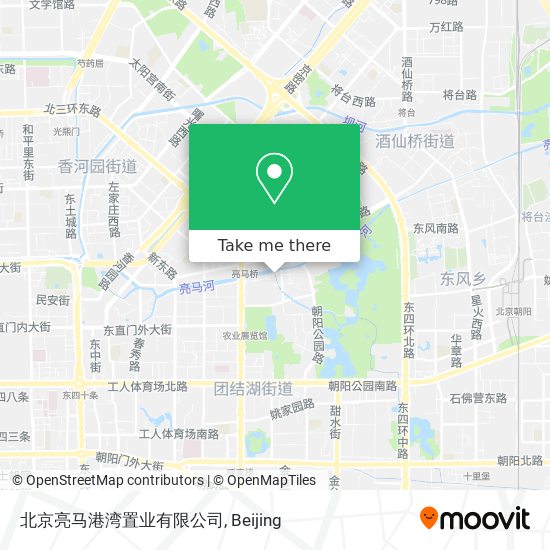 北京亮马港湾置业有限公司 map