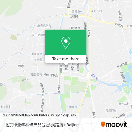 北京蜂业华林蜂产品(后沙涧路店) map