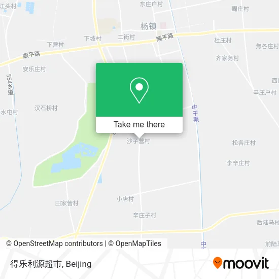 得乐利源超市 map