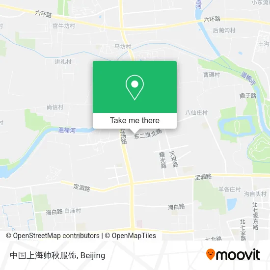 中国上海帅秋服饰 map