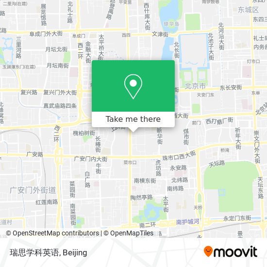 How To Get To 瑞思学科英语in 椿树街道by Metro Or Bus