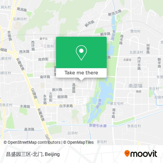 昌盛园三区-北门 map