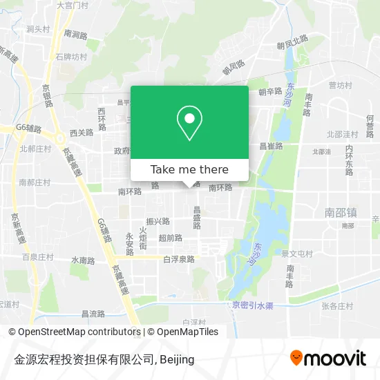 金源宏程投资担保有限公司 map