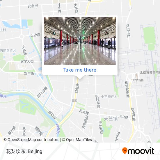 花梨坎东 map