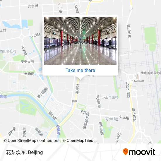 花梨坎东 map