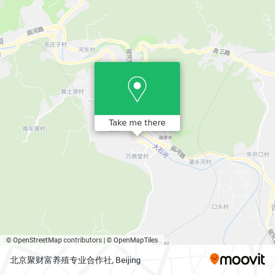 北京聚财富养殖专业合作社 map
