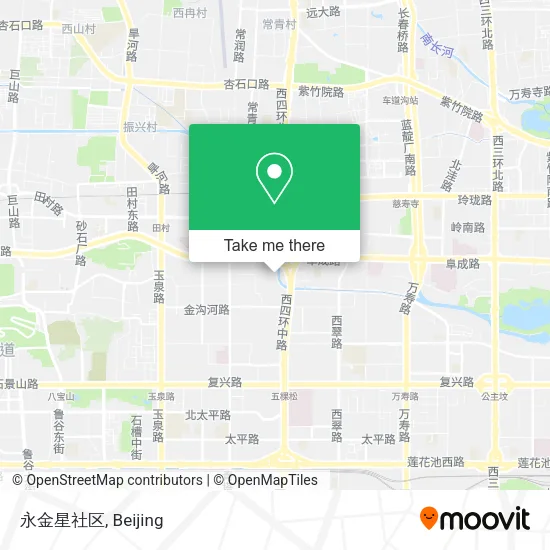 永金星社区 map