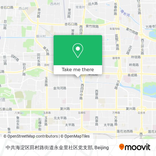 中共海淀区田村路街道永金里社区党支部 map