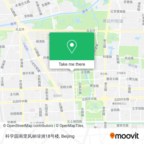 科学园南里风林绿洲18号楼 map