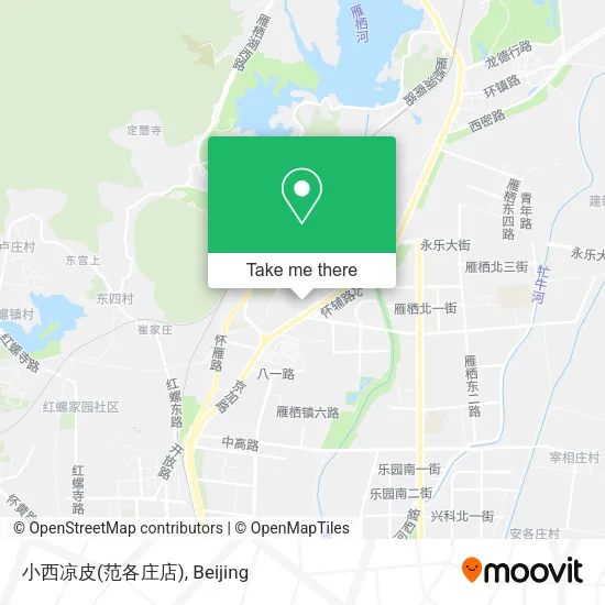 小西凉皮(范各庄店) map