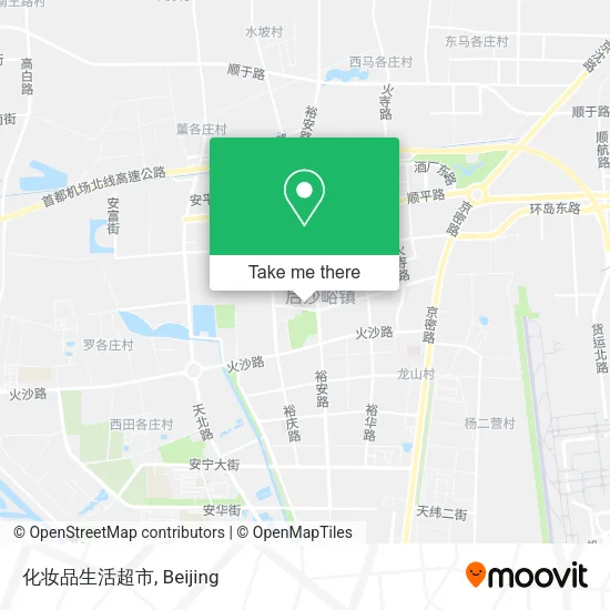 化妆品生活超市 map