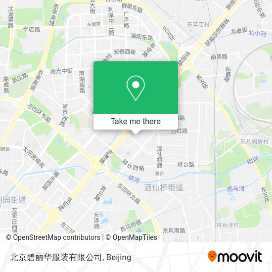 北京碧丽华服装有限公司 map