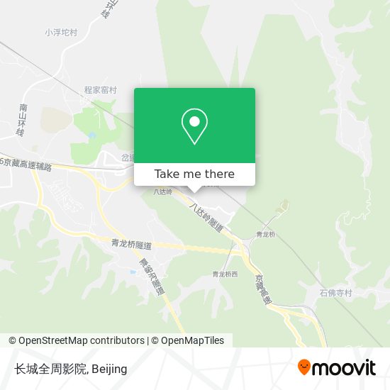长城全周影院 map