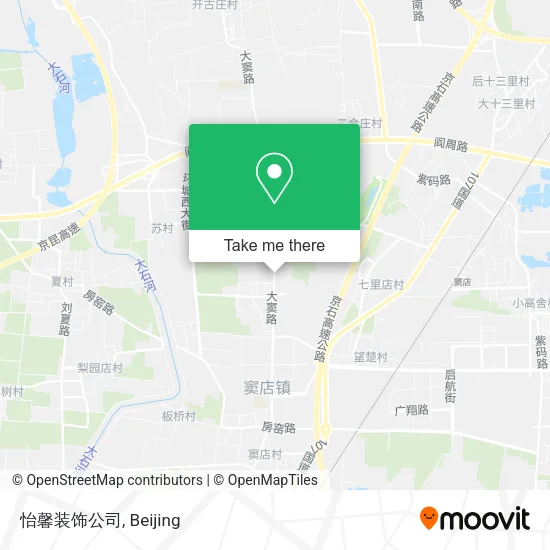 怡馨装饰公司 map