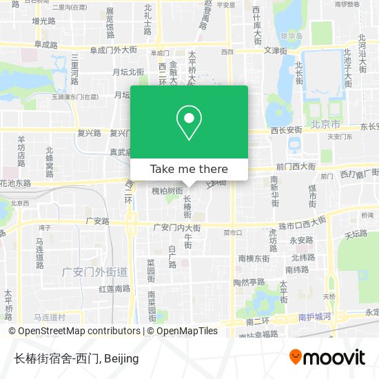 长椿街宿舍-西门 map