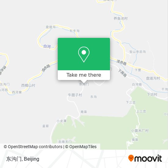 东沟门 map
