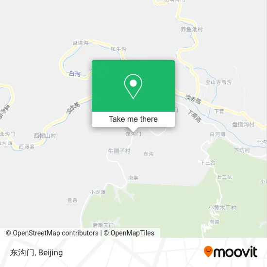 东沟门 map