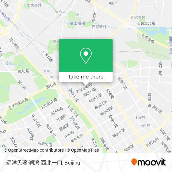 远洋天著·澜湾-西北一门 map