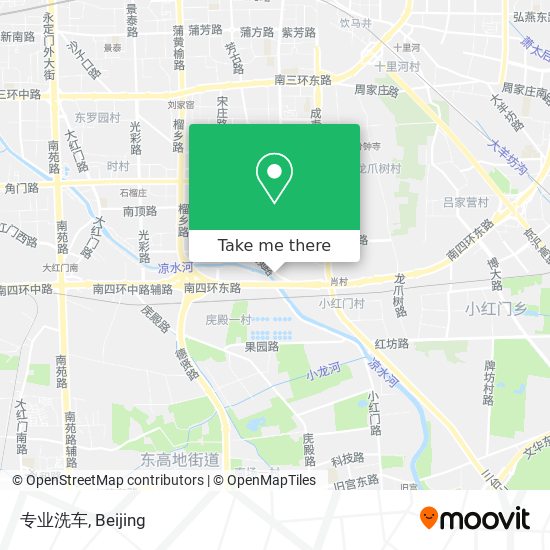专业洗车 map