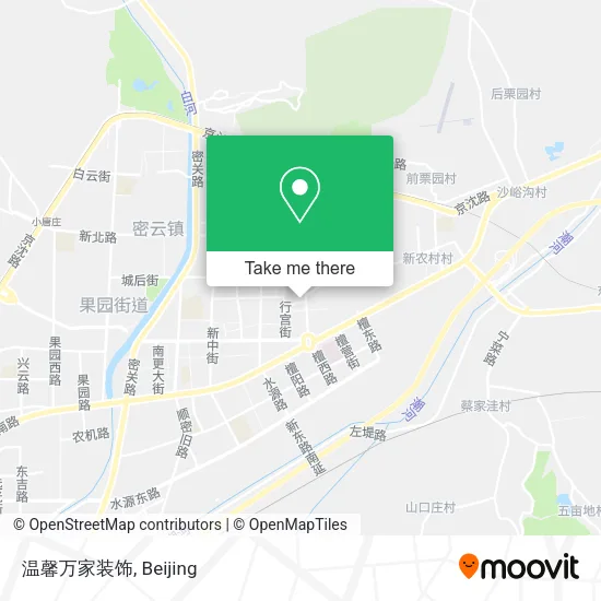 温馨万家装饰 map