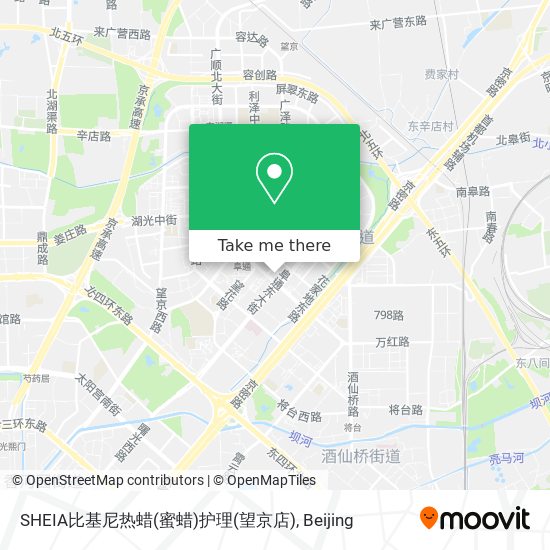SHEIA比基尼热蜡(蜜蜡)护理(望京店) map