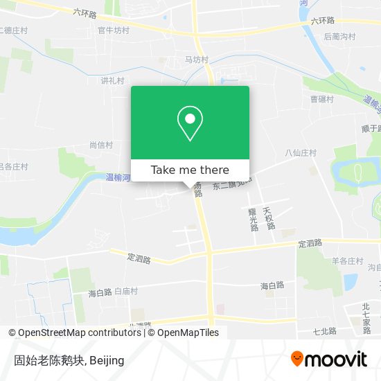 固始老陈鹅块 map
