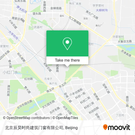 北京辰昊时尚建筑门窗有限公司 map