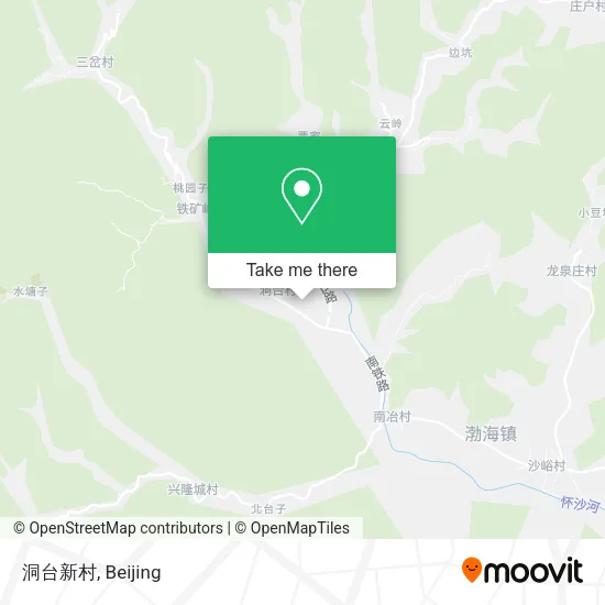 洞台新村 map