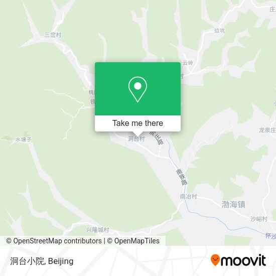 洞台小院 map