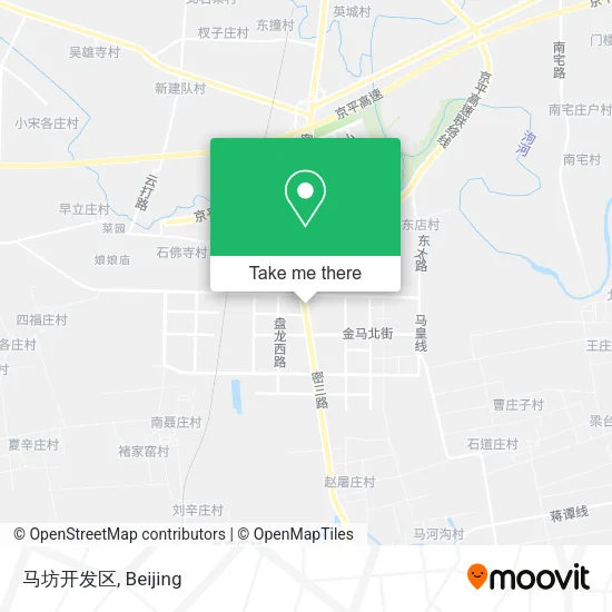马坊开发区 map