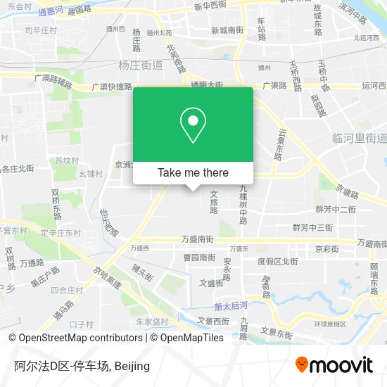 阿尔法D区-停车场 map