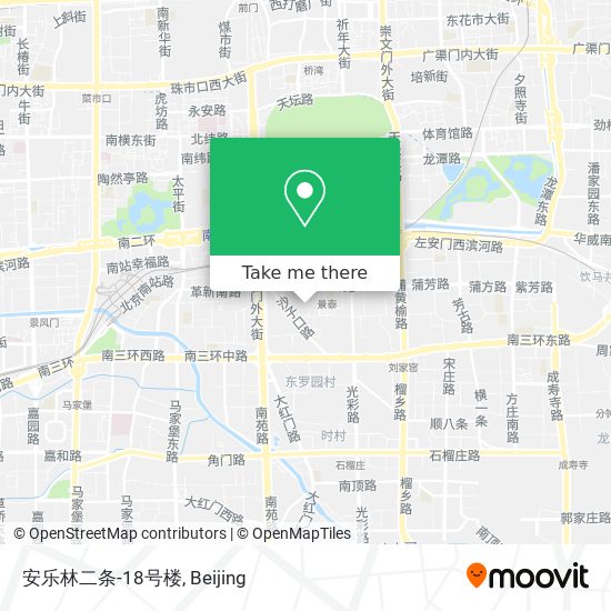 安乐林二条-18号楼 map