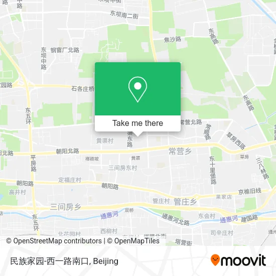 民族家园-西一路南口 map