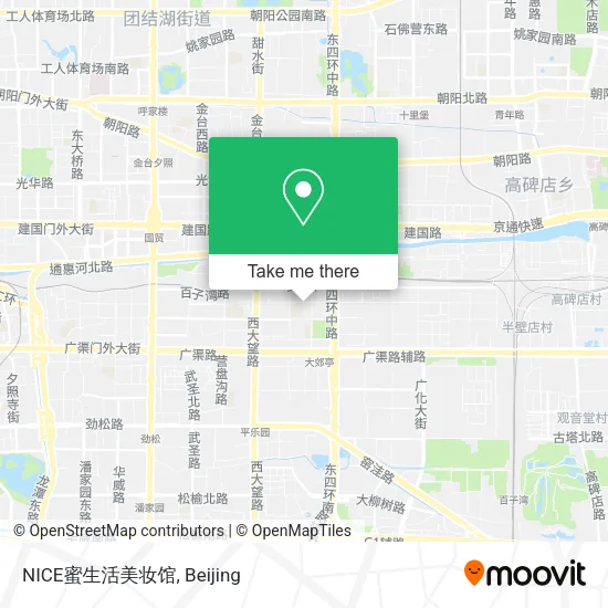 NICE蜜生活美妆馆 map