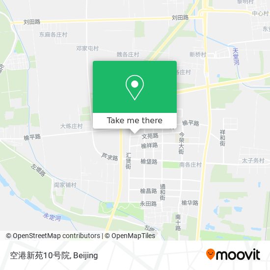 空港新苑10号院 map