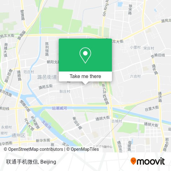 联通手机微信 map